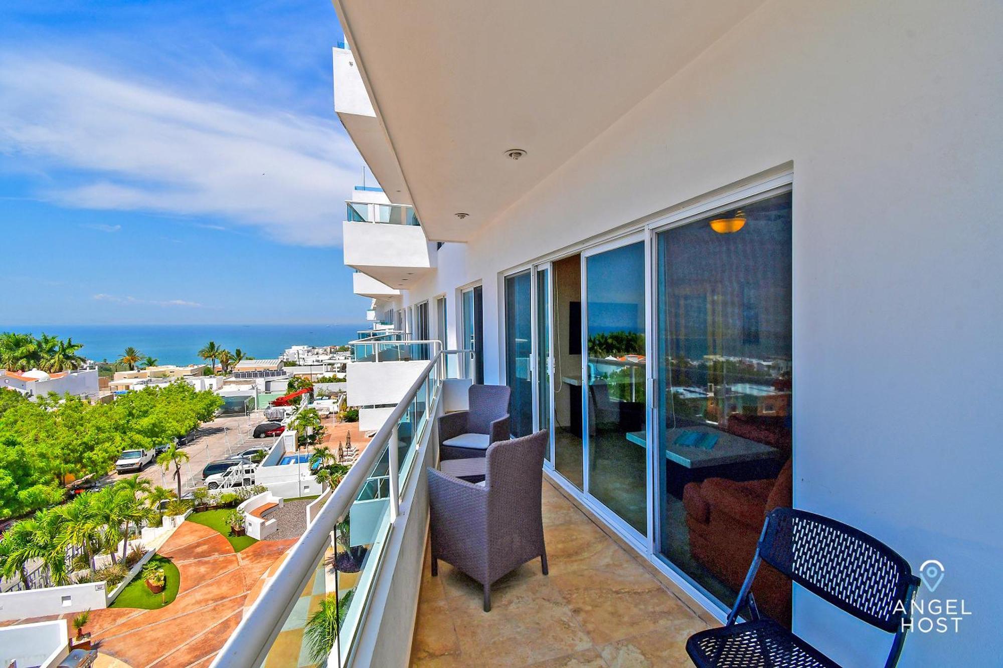Oceanview Living Space & Balcony With Fiberoptic Wifi! La Paz Exteriör bild